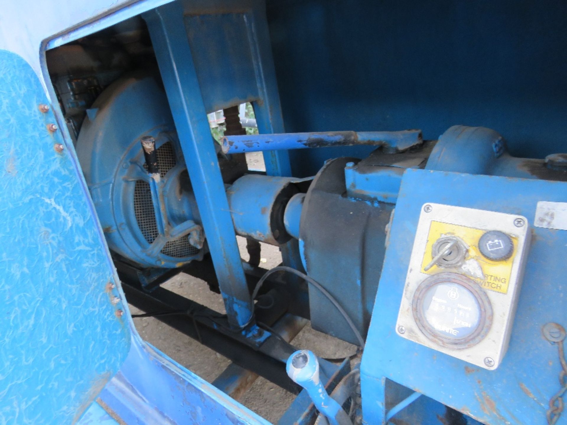 SINGLE AXLED CABLE WINCH UNIT, 1985 REC HRS. PN:T5467 WHEN TESTED WAS SEEN TO START, RUN, DRUM TUR - Image 2 of 5
