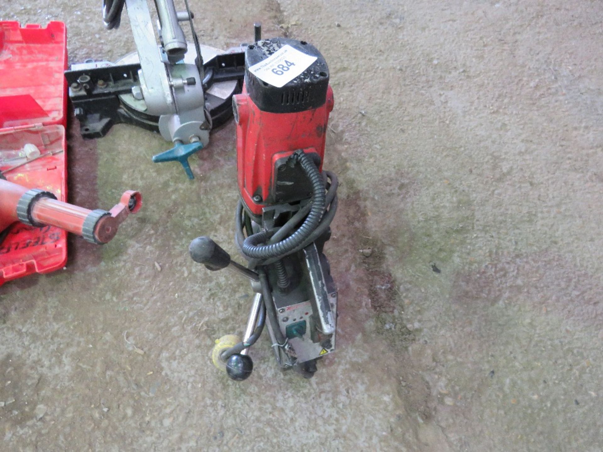 110VOLT POWERED MAGNETIC DRILL, DIRECT FROM COMPANY LIQUIDATION - Image 2 of 3