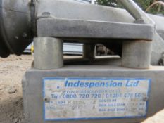 INDESPENSION WIDE BODY PLANT TRAILER, 3500KG RTAED 9FT X 5FT APPROX