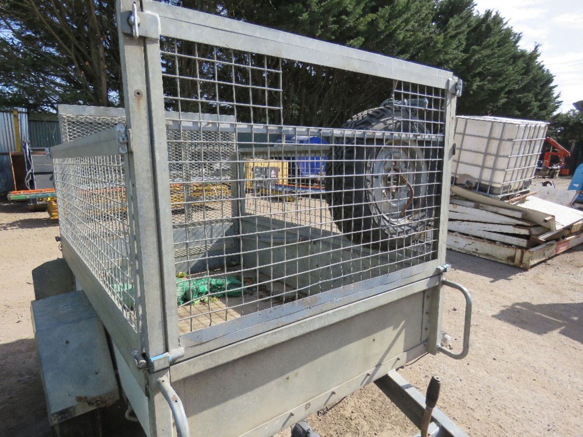 Challenger mesh sided trailer, 6ftx4ft approx. SN: SDH91564OWG042943 - Image 5 of 5