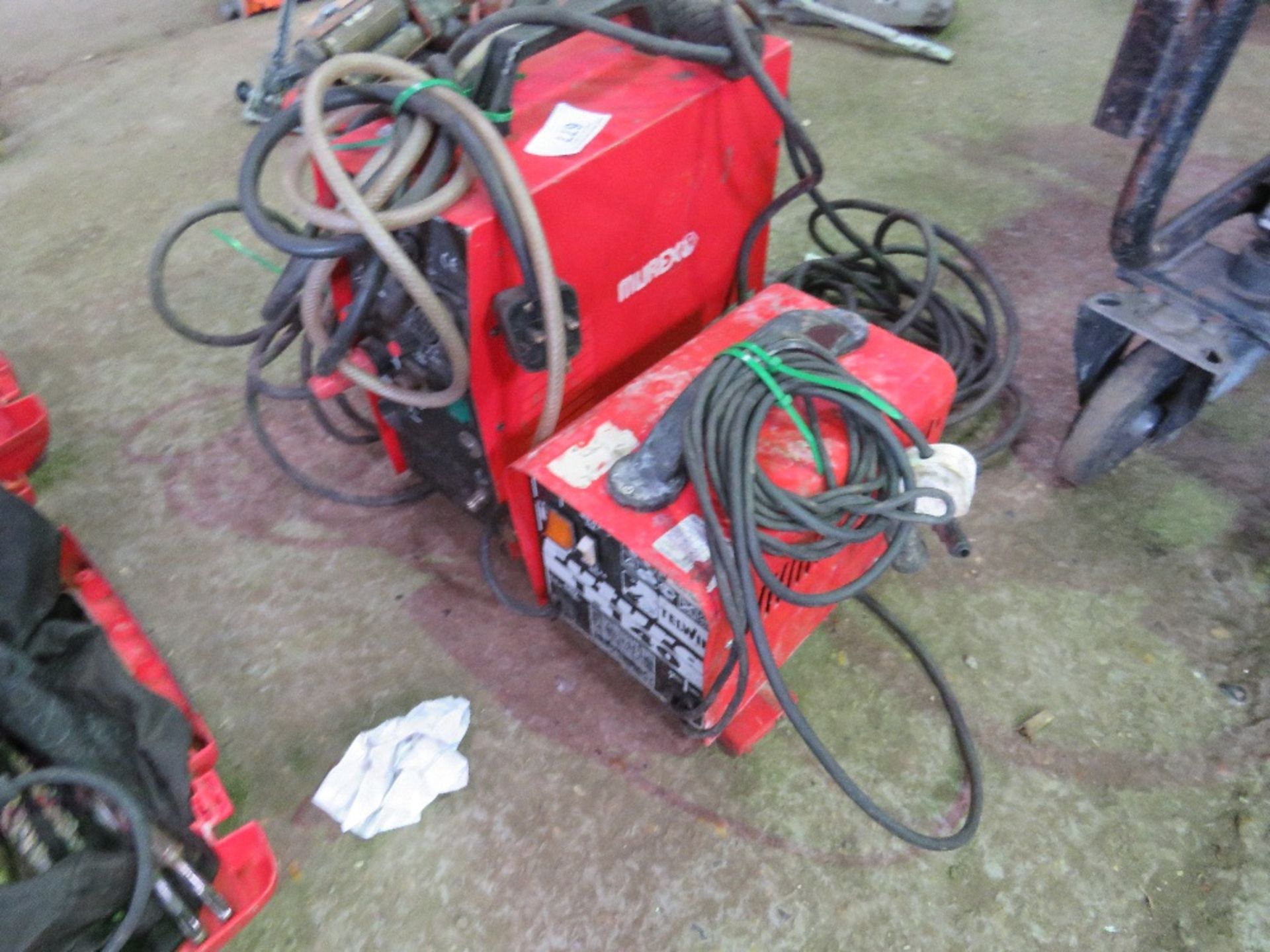 MUREX AND TEWIN SMALL SIZED 240 VOLT WELDERS DIRECT FROM COMPANY LIQUIDATION - Image 2 of 2