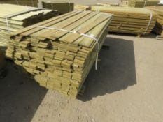 1 X PACK OF CLADDING TIMBER SLATS @1.75M LENGTH X 9CM WIDTH X 0.8CM DEPTH APPROX