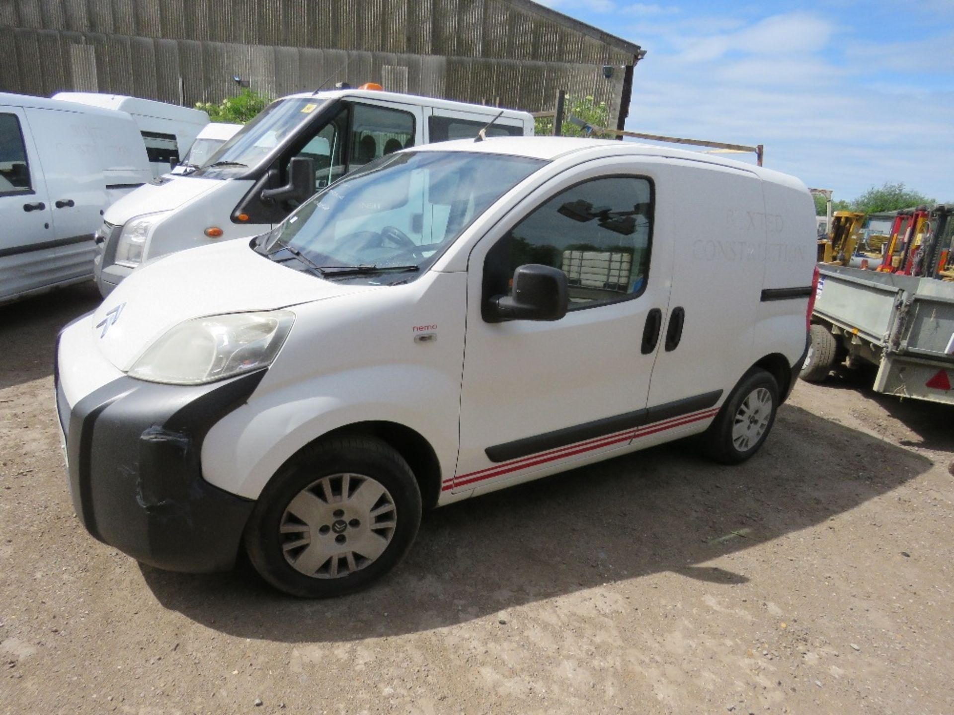 CITROEN NEMO PANEL VAN REG:LB08 XGO TESTED TILL 26/07/2020, 193,762 REC MILES. DIRECT EX LOCAL COM - Image 4 of 5