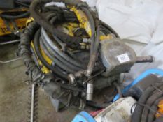 Atlas Copco breaker pack c/w hose and gun