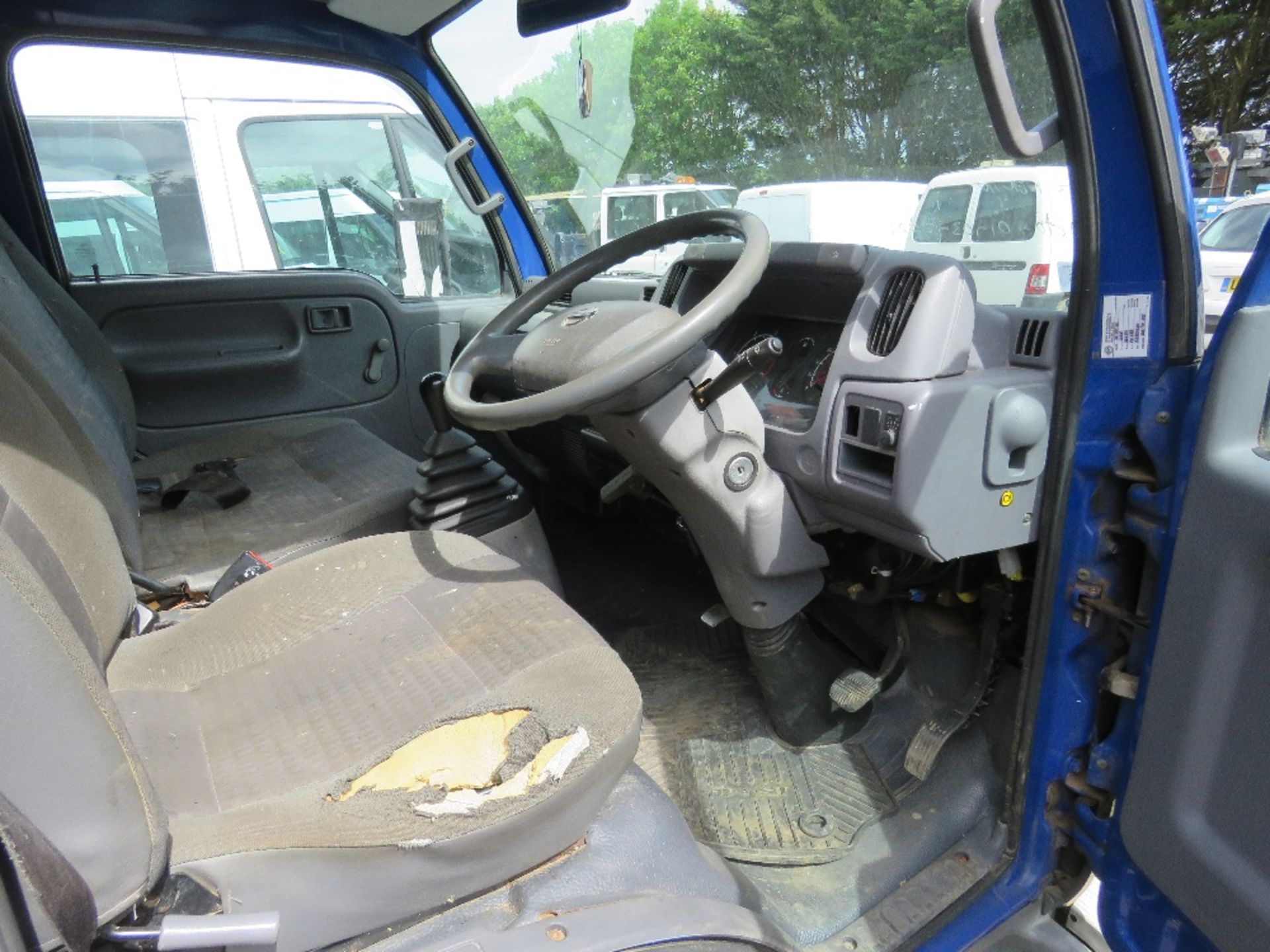 NISSAN CABSTAR DROP SIDE TRUCK TESTED TILL MARCH 2021 REG:AY55 YBX. WHEN TESTED WAS SEEN TO DRIVE, - Image 3 of 5
