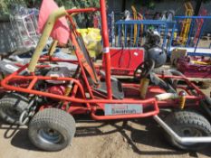 BOCART SAVANNAH 9 HORSEPOWER OFF ROAD BUGGY CART, WHEN TESTED ENGINE WAS SEEN TO RUN AND DRIVE BUT N