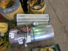 GAS SPACE HEATER AND RADIATOR, DIRECT FROM COMPANY LIQUIDATION