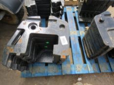 6 X 25KG SOLIS TRACTOR WEIGHTS