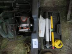 24v Planer and router plus laser level set