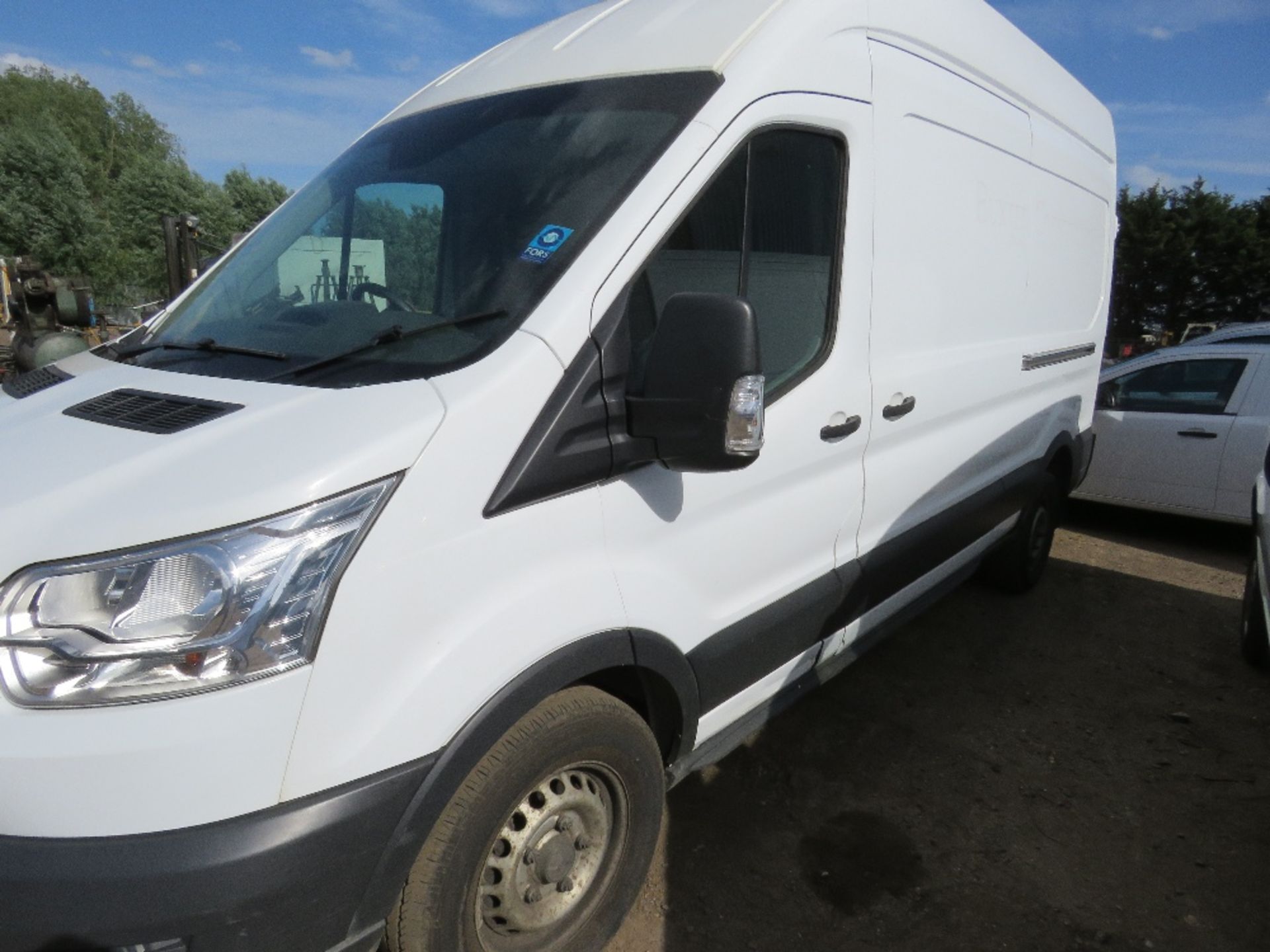 FORD TRANSIT LWB HIGH TOP PANEL VAN REG:BJ64 LZG. PREVIOUSLY USED AS FITTER'S VEHICLE SO HAS RACKIN - Image 3 of 11