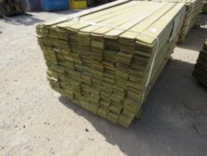 1 X PACK OF CLADDING TIMBER SLATS @1.75M LENGTH X 9CM WIDTH X 0.8CM DEPTH APPROX