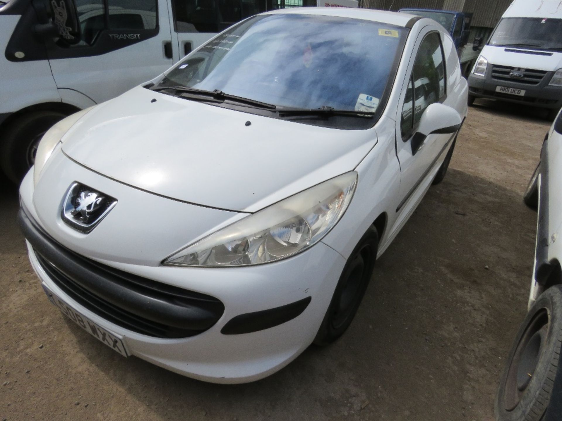 PEUGEOT 207 PANEL VAN REG: LS08 WXX TESTED TILL 05/04/21, 162,428 REC MILES. DIRECT EX LOCAL COMPAN - Image 2 of 5