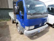NISSAN CABSTAR DROP SIDE TRUCK TESTED TILL MARCH 2021 REG:AY55 YBX. WHEN TESTED WAS SEEN TO DRIVE,