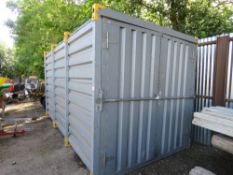 SECTIONAL STORAGE UNIT/SHED, EXPANDACABIN TYPE, 7FT X 12FT APPROX