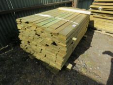 1 X PACK OF CLADDING TIMBER @1.75M LENGTH X 9CM WIDTH APPROX