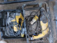 DEWALT 110 VOLT SDS DRILL PLUS JIGSAW