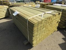 1 X LARGE PACK OF SHIPLAP CLADDING TIMBER @1.73M LENGTH X 9.5CM WIDTH X 1.5CM DEPTH APPROX