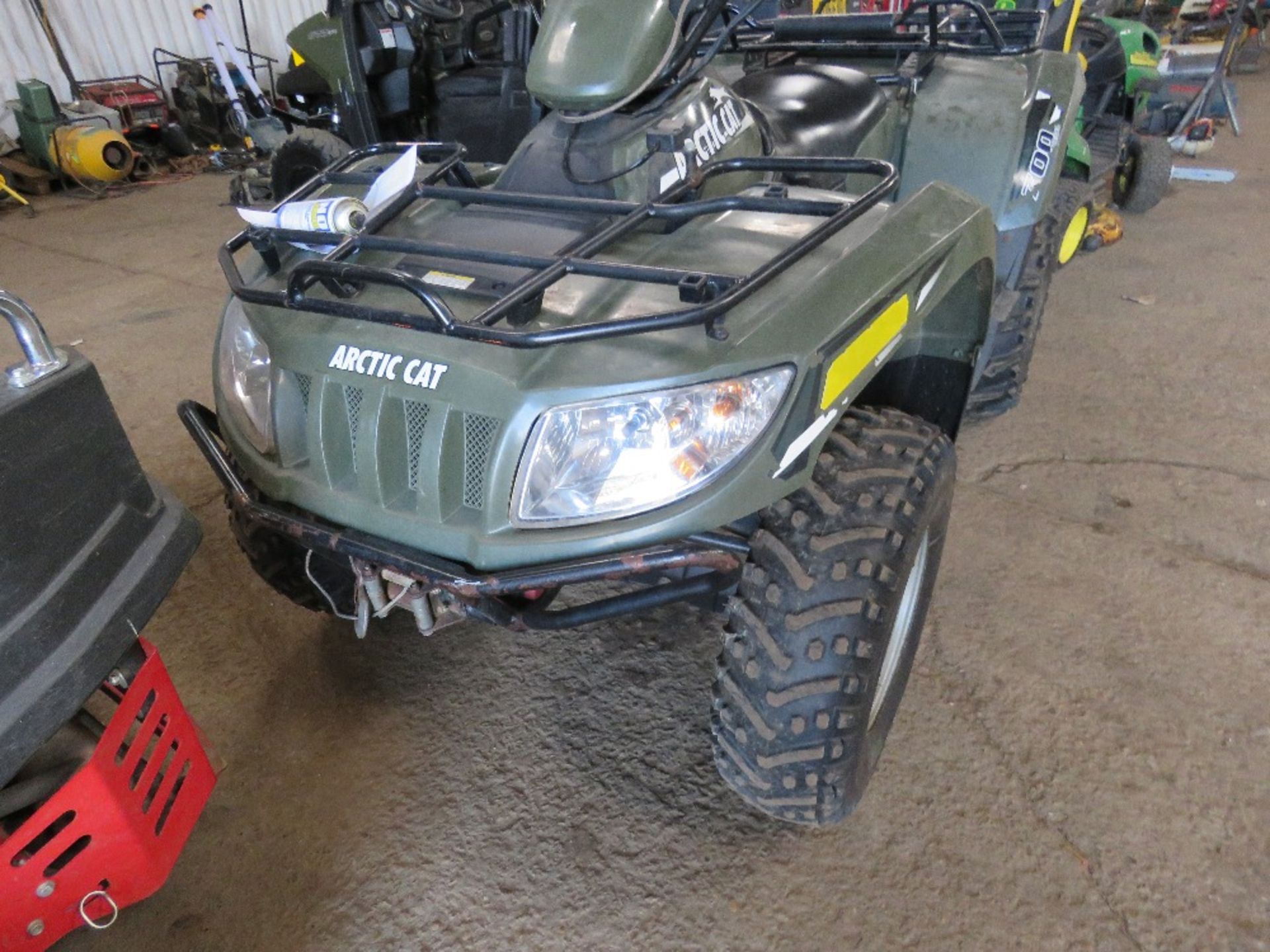 ARTIC CAT DIESEL 700 QUAD BIKE REG:SY61 CMF , WITH WINCH. - Image 7 of 7