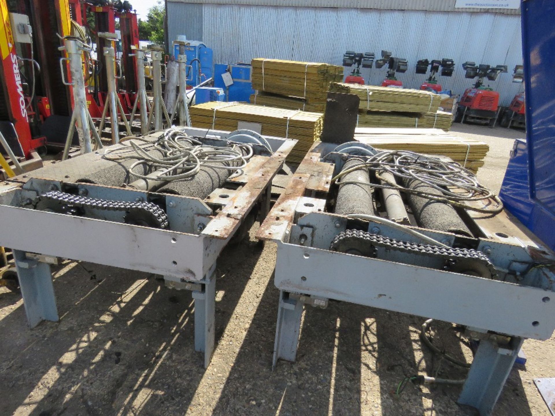 SET OF COMMERCIAL VEHICLE BRAKE TEST ROLLERS PLUS ASSOCITED EQUIPMENT, EX COMPANY LIQUIDATION - Image 4 of 7