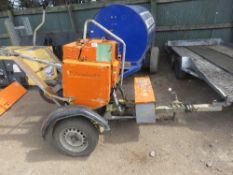 BENFORD ROLLER ON TRAILER, YEAR 1999, WITH KEY START AND HANDLE