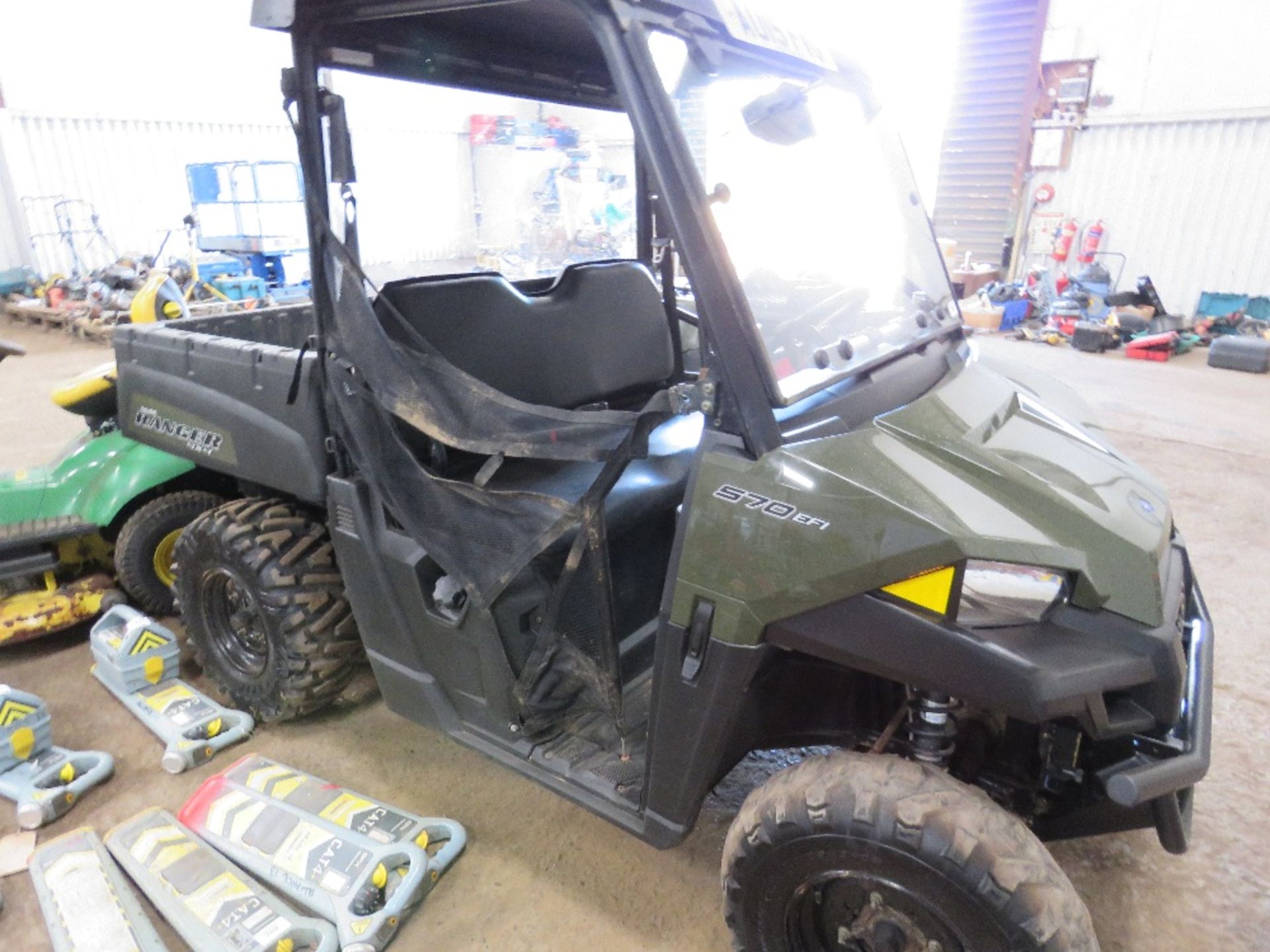 POLARIS PROSTAR S70 EFI PETROL ENGINED RTV, REG:AU15 FVG, 9479 REC HRS. WHEN TESTED WAS SEEN TO STA - Image 3 of 4