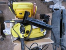 KARCHER STEAM CLEANING EQUIPMENT,BATTERY JUMPSTART AND HEATLAMP UNIT