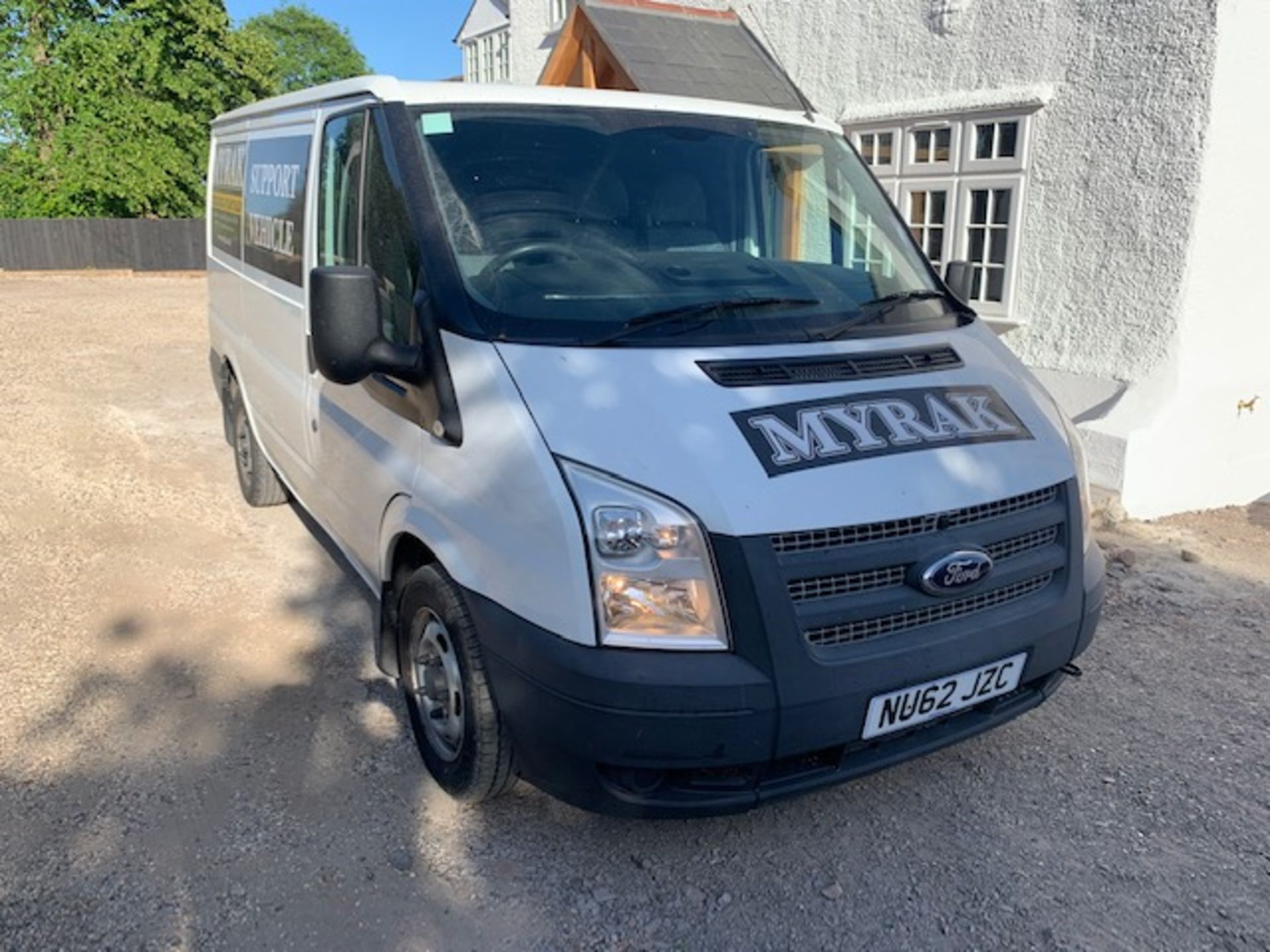 FORD TRANSIT 100T280 panel van, reg: NU62 JZC with v5, - Image 2 of 12