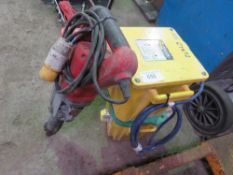 2X 5KVA TRANSFORMERS AND KANGO BREAKER, FOR SPARES OR REPAIR