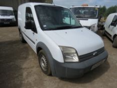 NB: BID INCREMENT HAS NOW BEEN CHANGED TO £50.............FORD TRANSIT CONNECT PANEL VAN REG:E