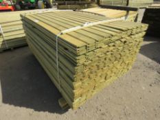 1 X LARGE PACK OF SHIPLAP CLADDING TIMBER @1.73M LENGTH X 9.5CM WIDTH X 1.5CM DEPTH APPROX