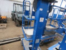 PECO LIFT MANUALLY OPERATED HOIST, YEAR 2016 BUILD. WHEN TESTED WAS SEEN TO LIFT AND LOWER. SOLD UND