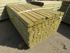 1 X LARGE PACK OF SHIPLAP CLADDING TIMBER @1.73M LENGTH X 9.5CM WIDTH X 1.5CM DEPTH APPROX