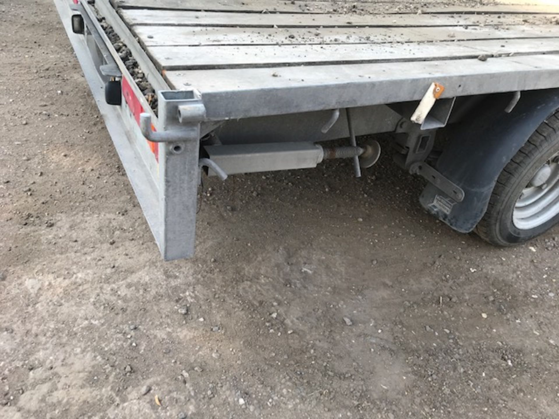 IFOR WILLIAMS TRI AXLE 14 FT. FLAT TRAILER WITH HEAVY DUTY FLOOR AND LED LIGHTS YEAR 2016 BUILD 6 FT - Image 10 of 12