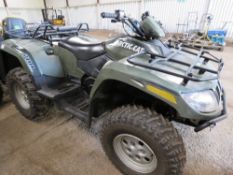 ARTIC CAT DIESEL 700 QUAD BIKE REG:SY61 CMF , WITH WINCH.