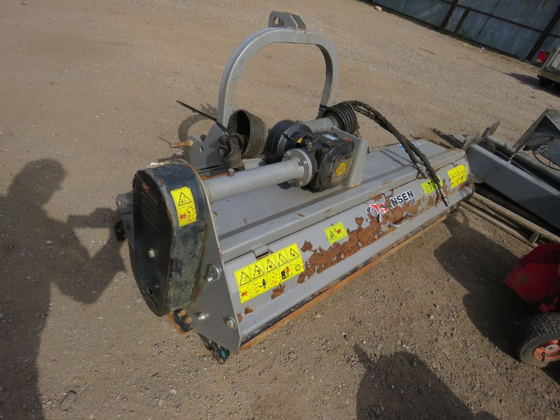 JANSEN 175 HEAVY DUTY FLAIL MOWER WITH HYDRAULIC OFFSET - Image 2 of 3