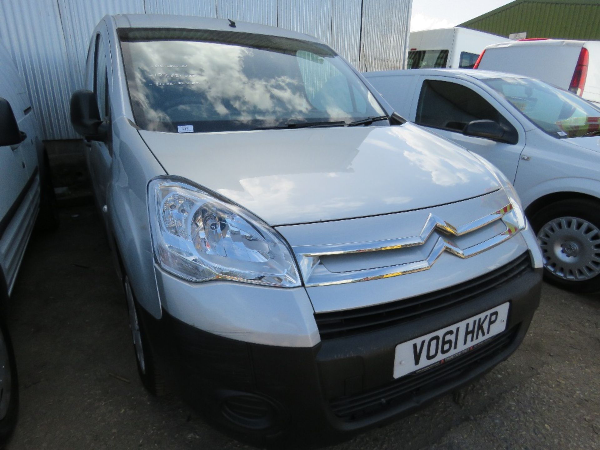 CITROERN BERLINGO PANEL VAN, NEW SHAPE, 177,621 REC MILES REG:VO61 HKP WITH V5. TESTED TILL 26/02/