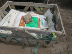 STILLAGE OF PLASTIC BAGS