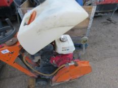 Clipper HD petrol floor saw c/w tank