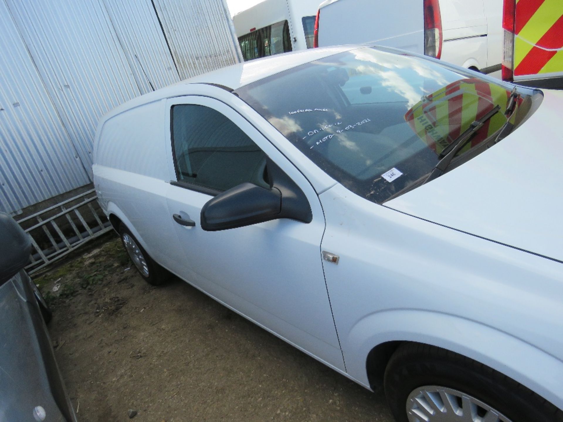 VAUXHALL ASTRA 1.7 LITRE ENGINED DIESEL VAN, 100,671 REC MILES REG:LO12 VSP WITH V5. TESTED TILL 2 - Image 2 of 7