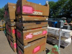 3 X RIGID JOBMASTER TOOL CHESTS