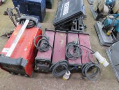 5 X ASSORTED INVERTER WELDERS, CONDITION UNKNOWN