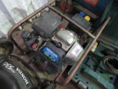 HONDA ENGINED DUAL VOLTAGE PETROL GENERATOR