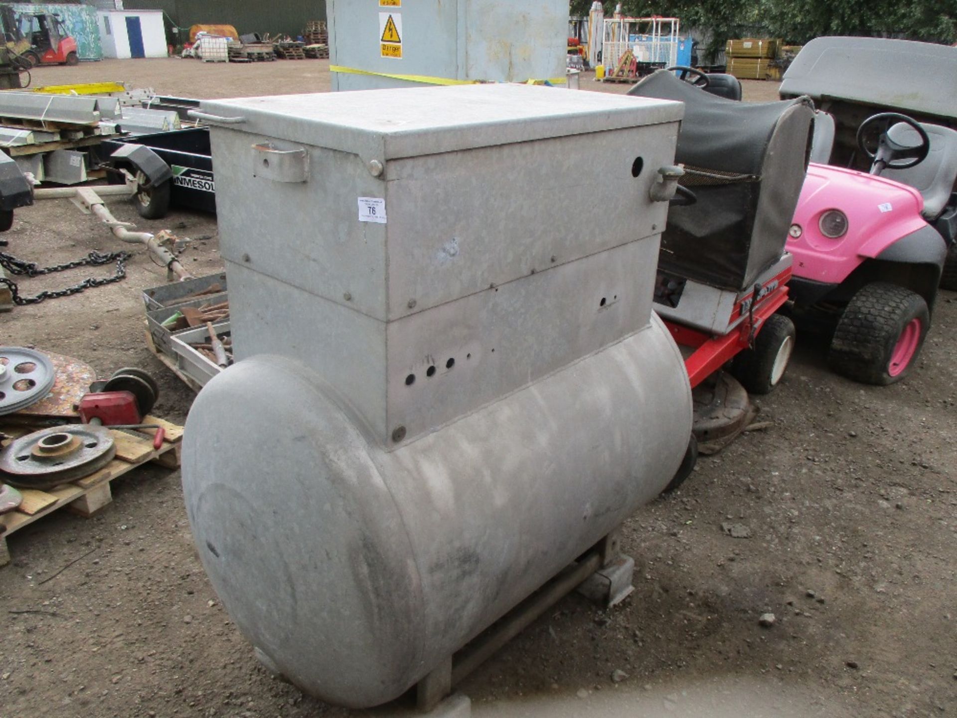 GALVANISED IBC TANK, YEAR 2008