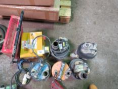 5 X SUBMERSIBLE PUMPS PLUS TRANSFORMER AND A HEATER