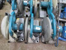 3 X MAKITA 110VOLT METAL CUTTING CHOP SAWS