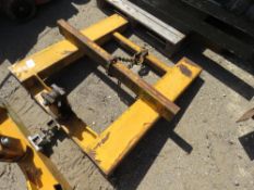 FORKLIFT MOUNTING FRAME TO TAKE BLOCK GRAB ETC