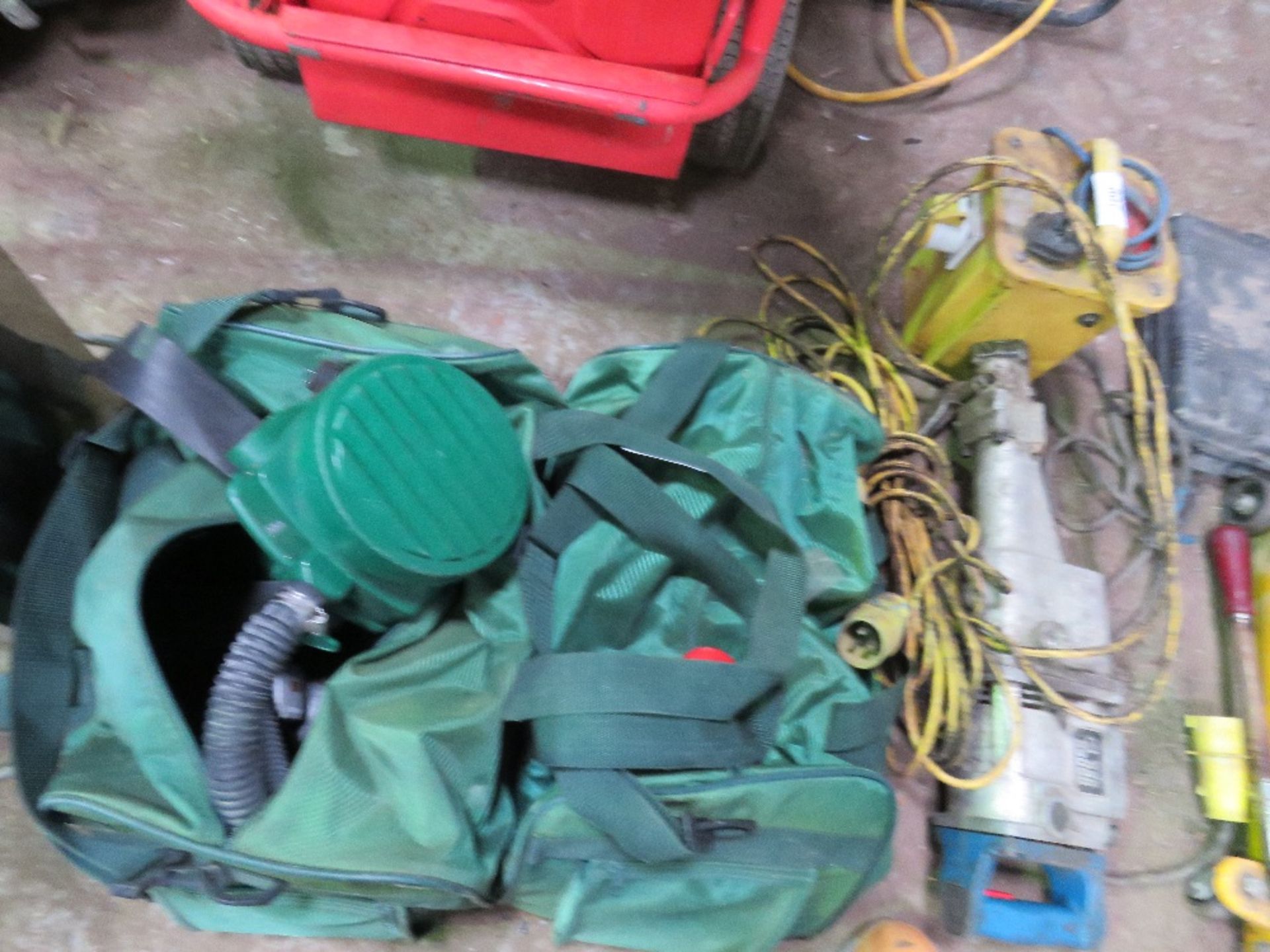 2 X BAGS OF ASBESTOS REMOVAL BREATHING EQUIPMENT