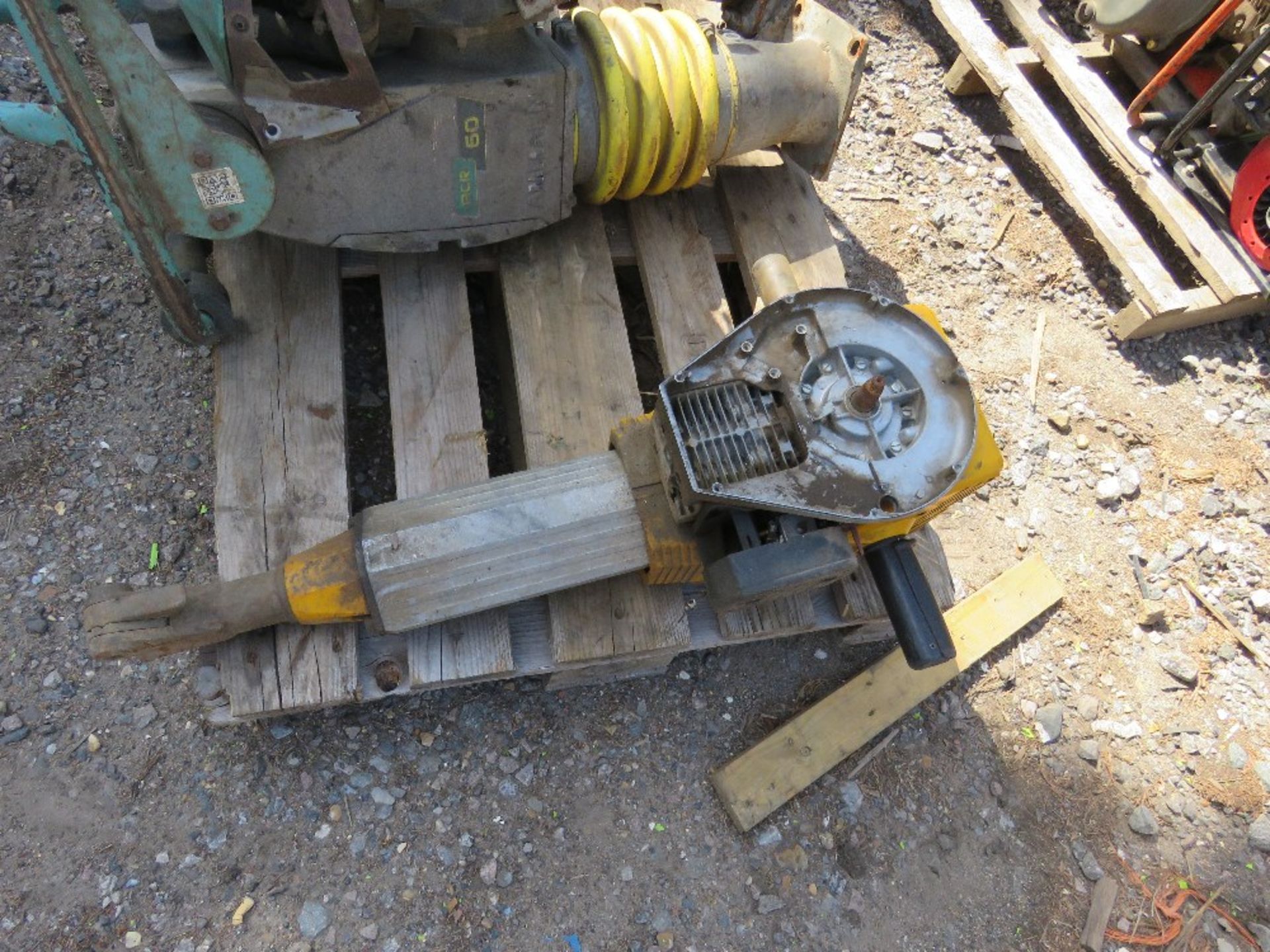 2 X TRENCH COMPACTORS AND WACKER UPRIGHT BREAKER FOR SPARES - Image 2 of 4
