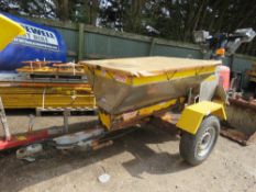 LOGIC PDS350 TOWED SALT SPREADER WITH HONDA ENGINE