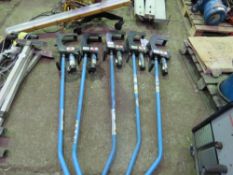 5 x UIS CLICK STICK TILE DRAIN CRACKING UNITS WITH HANDLES .... 5 ITEMS IN ONE LOT